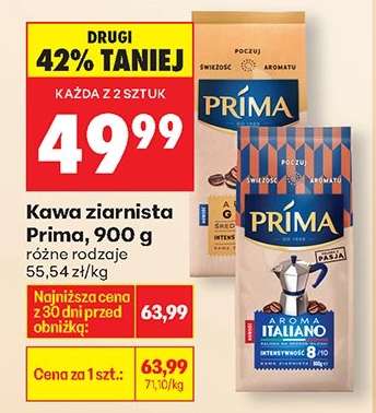 Kawa ziarnista Prima 900 g