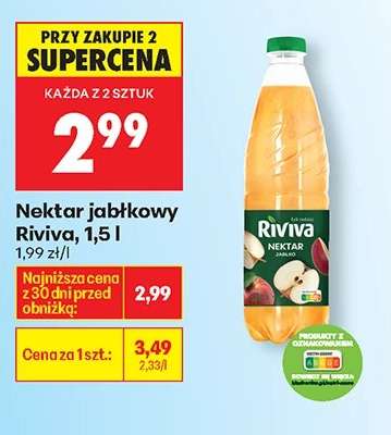 Nektar jabłkowy Riviva, 1,5 l