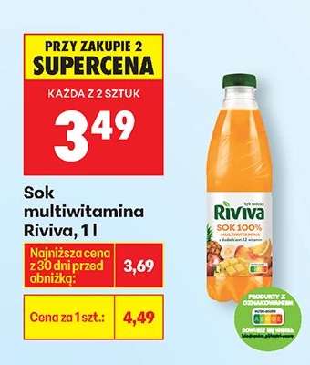 Sok multiwitamina Riviva, 1 l