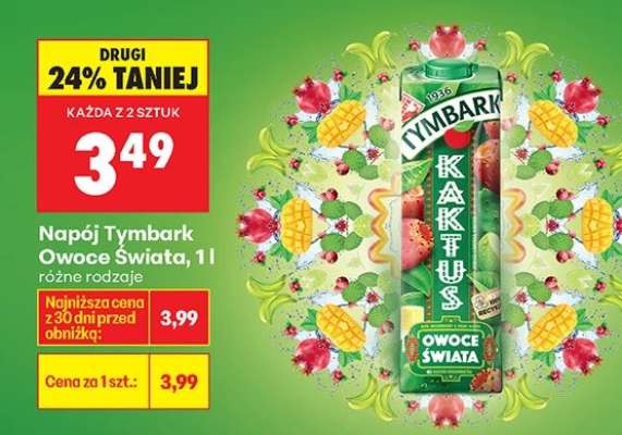 Napój Tymbark Owoce Świata, 1l