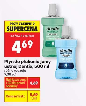 Płyn do płukania jamy ustnej Dentix, 500 ml
