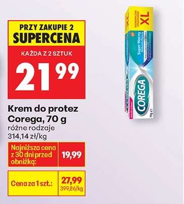 Krem do protez Corega , 70 g