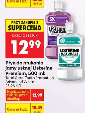 Płyn do płukania jamy ustnej Listerine Premium , 500 ml