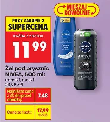 Żel pod prysznic NIVEA 500 ml