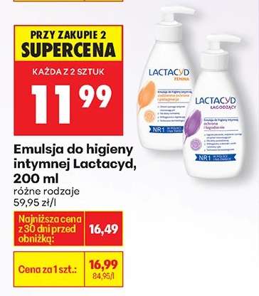 Emulsja do higieny intymnej Lactacyd 200 ml