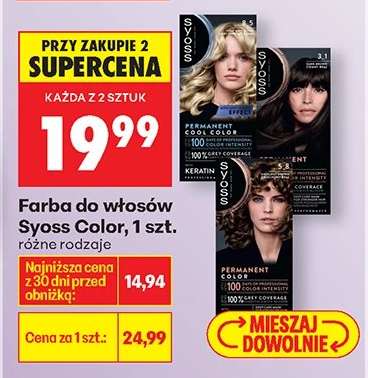 Farba do włosów Syoss Color, 1 szt.
