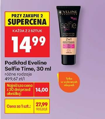 Podkład Eveline Selfie Time, 30 ml