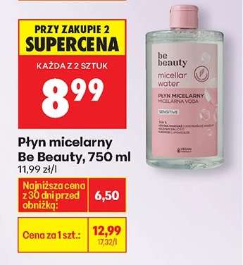 Płyn micelarny Be Beauty, 750 ml