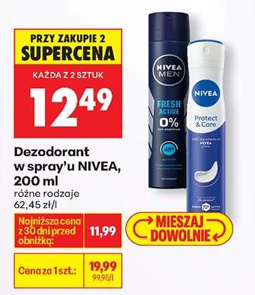 Dezodorant w spray'u NIVEA , 200 ml