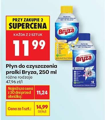 Płyn do czyszczenia pralki Bryza 250 ml