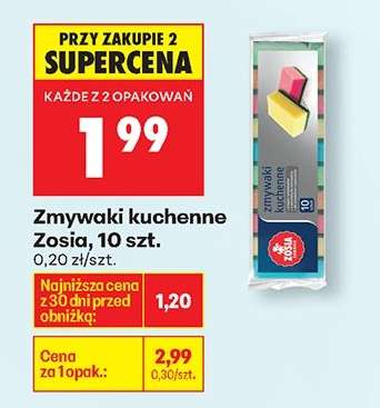 Zmywaki kuchenne Zosia, 10 szt.