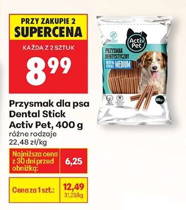 Przysmak dla psa Dental Stick Activ Pet 400 g