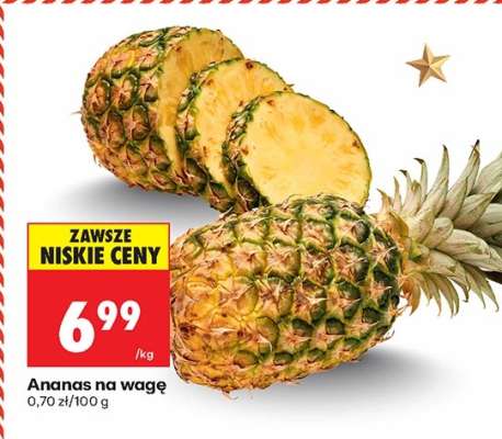 Ananas na wagę