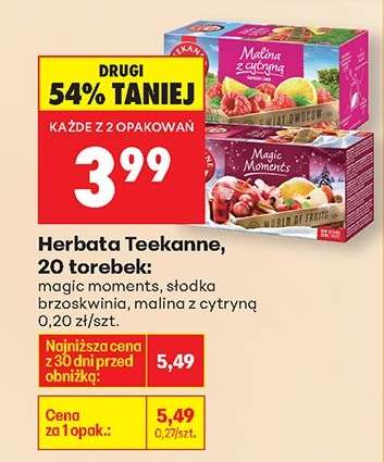 Herbata Teekanne, 20 torebek