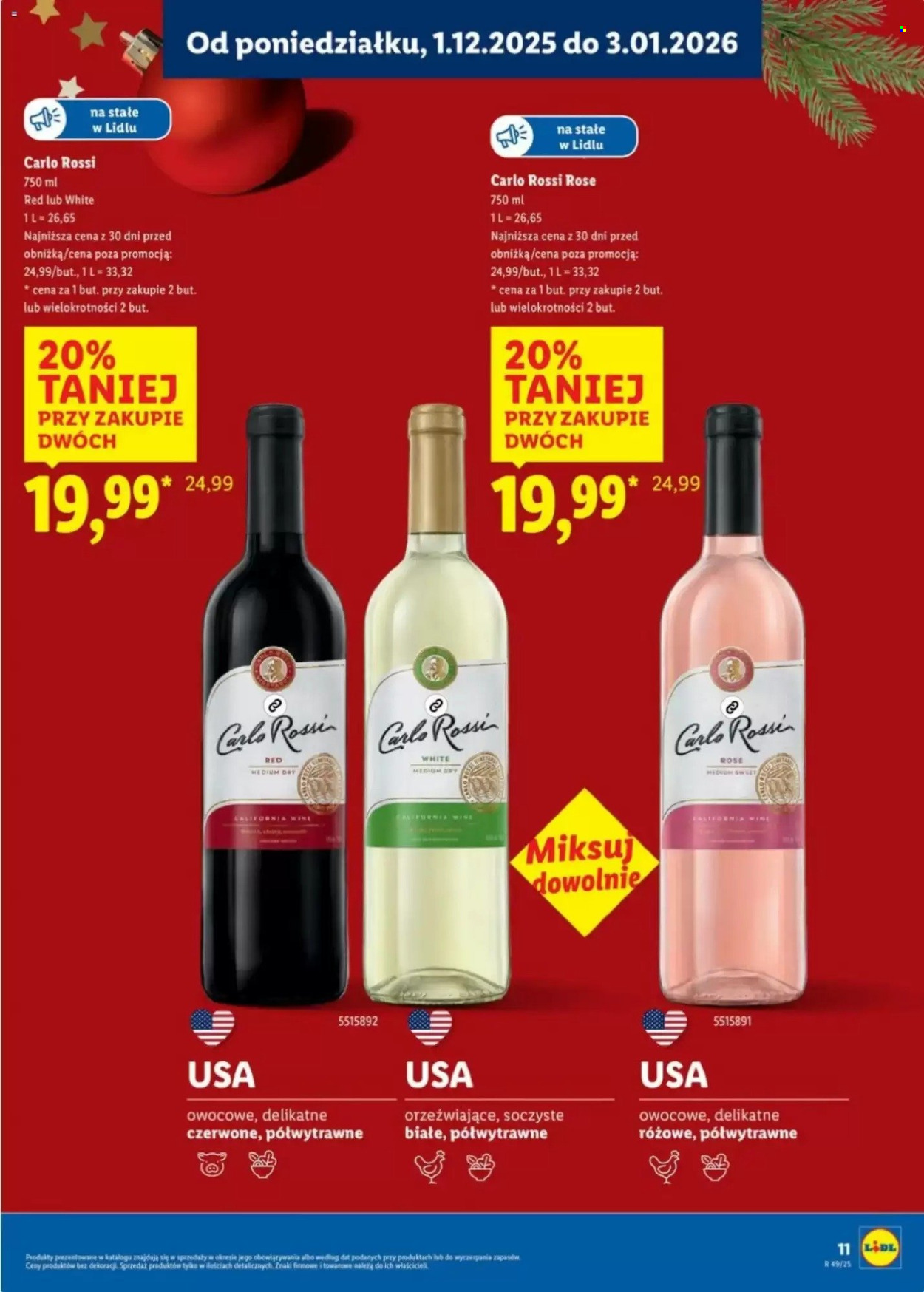 Gazetka Lidl - 1.12.2025 - 3.01.2026. Strona 11