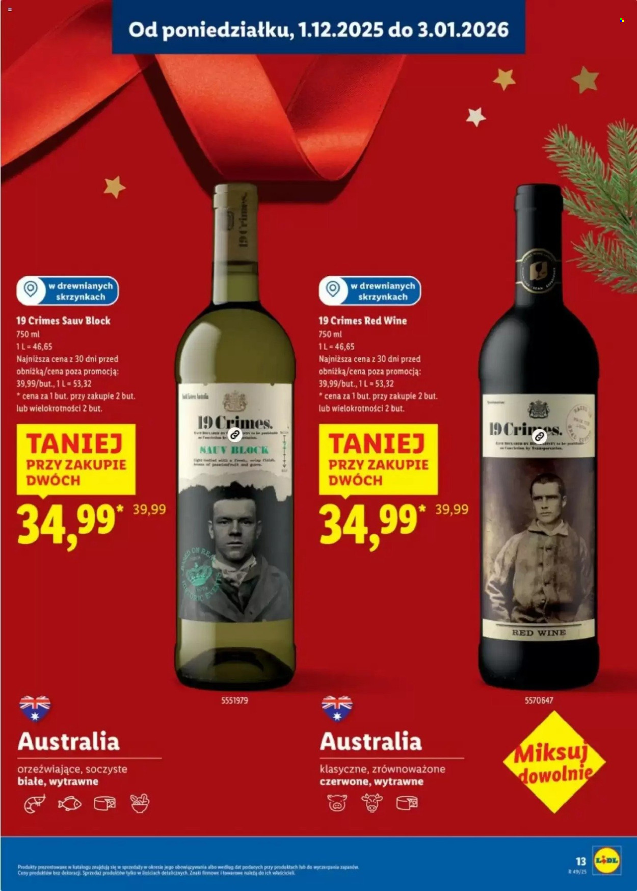 Gazetka Lidl - 1.12.2025 - 3.01.2026. Strona 13