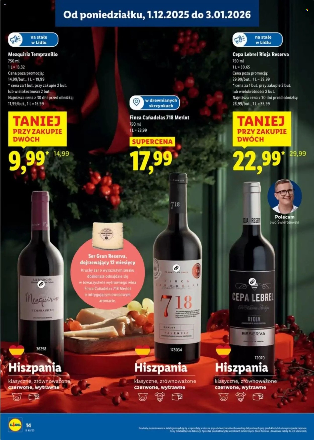 Gazetka Lidl - 1.12.2025 - 3.01.2026. Strona 14