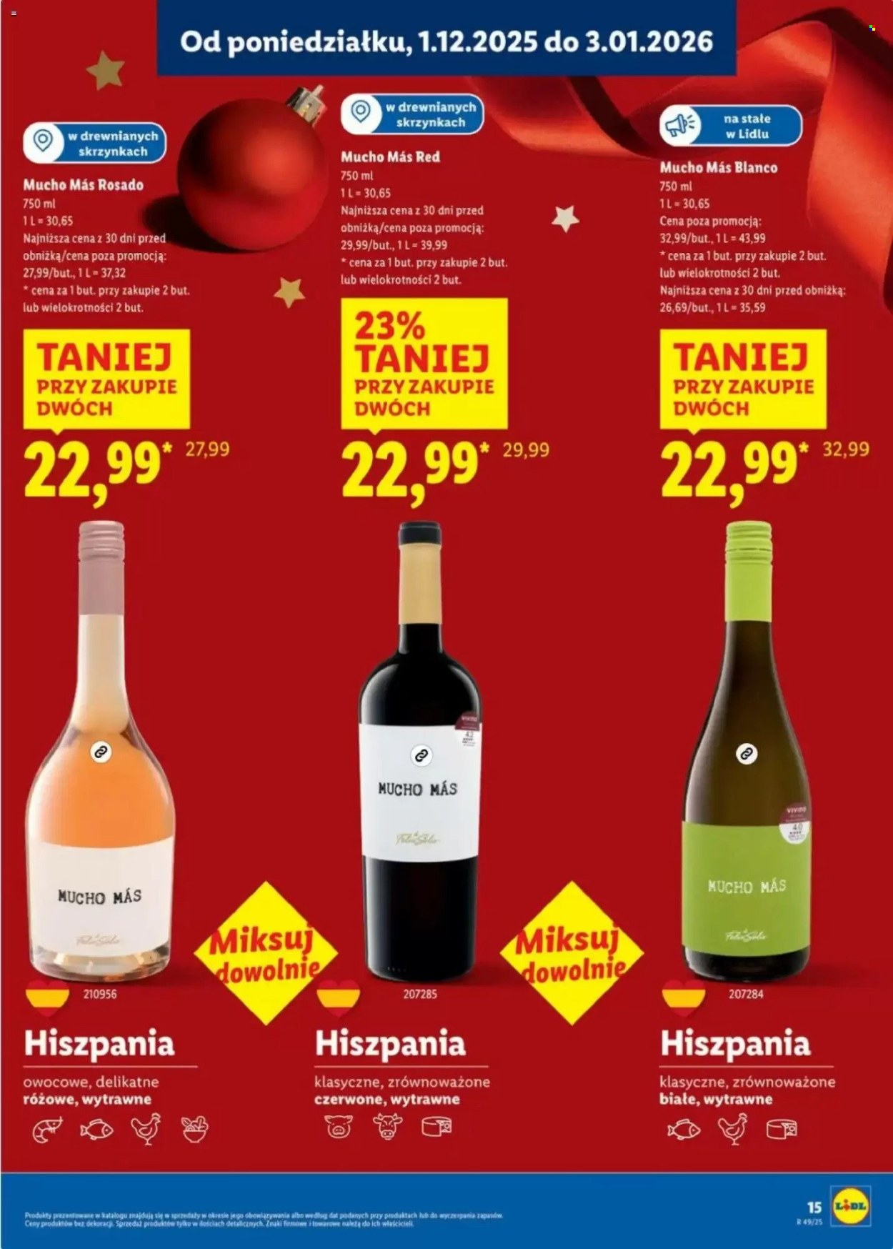 Gazetka Lidl - 1.12.2025 - 3.01.2026. Strona 15