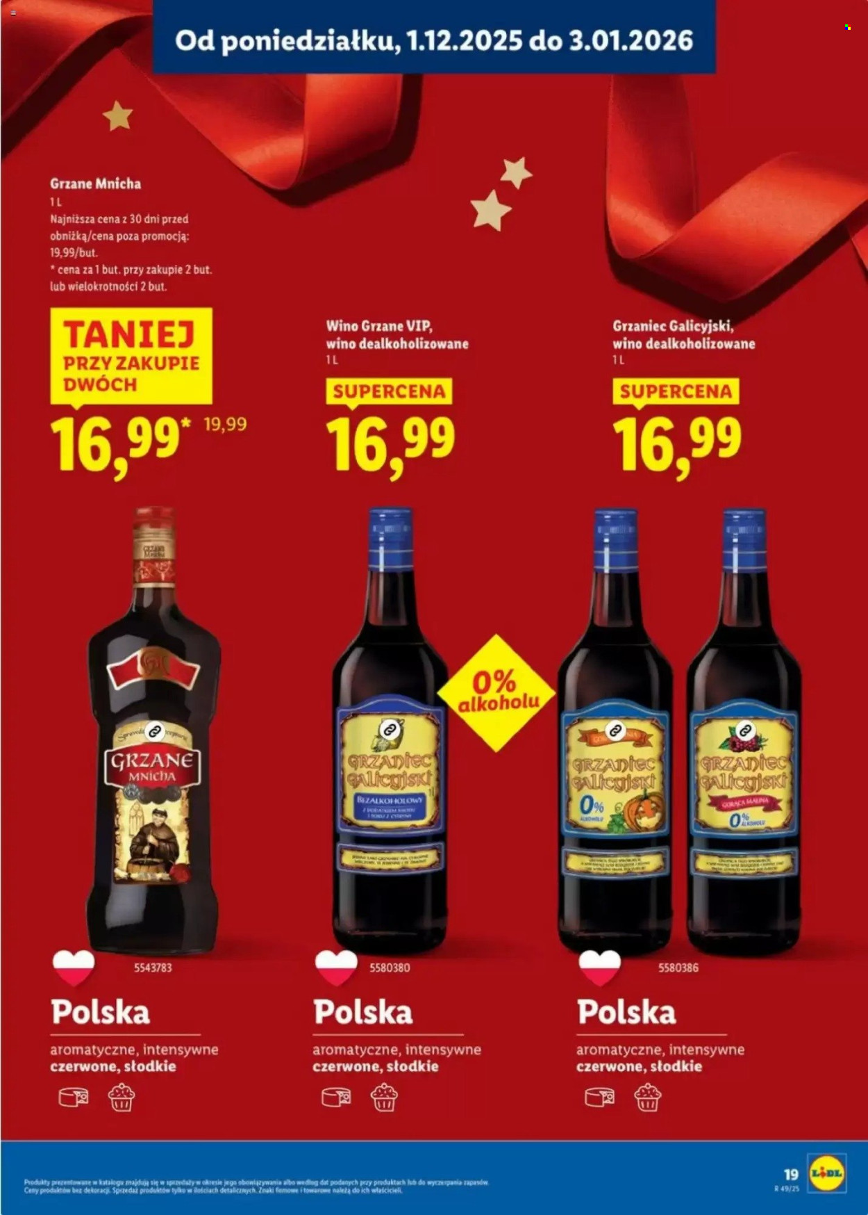 Gazetka Lidl - 1.12.2025 - 3.01.2026. Strona 19