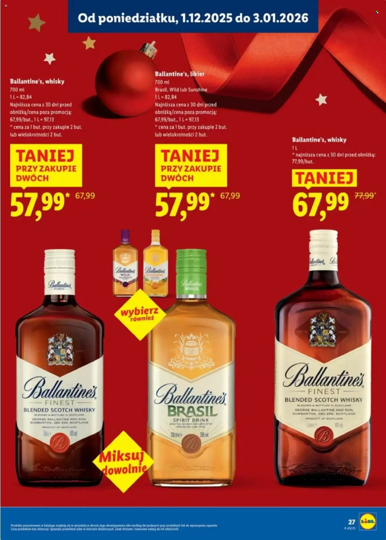 Gazetka Lidl - 1.12.2025 - 3.01.2026. Strona 27