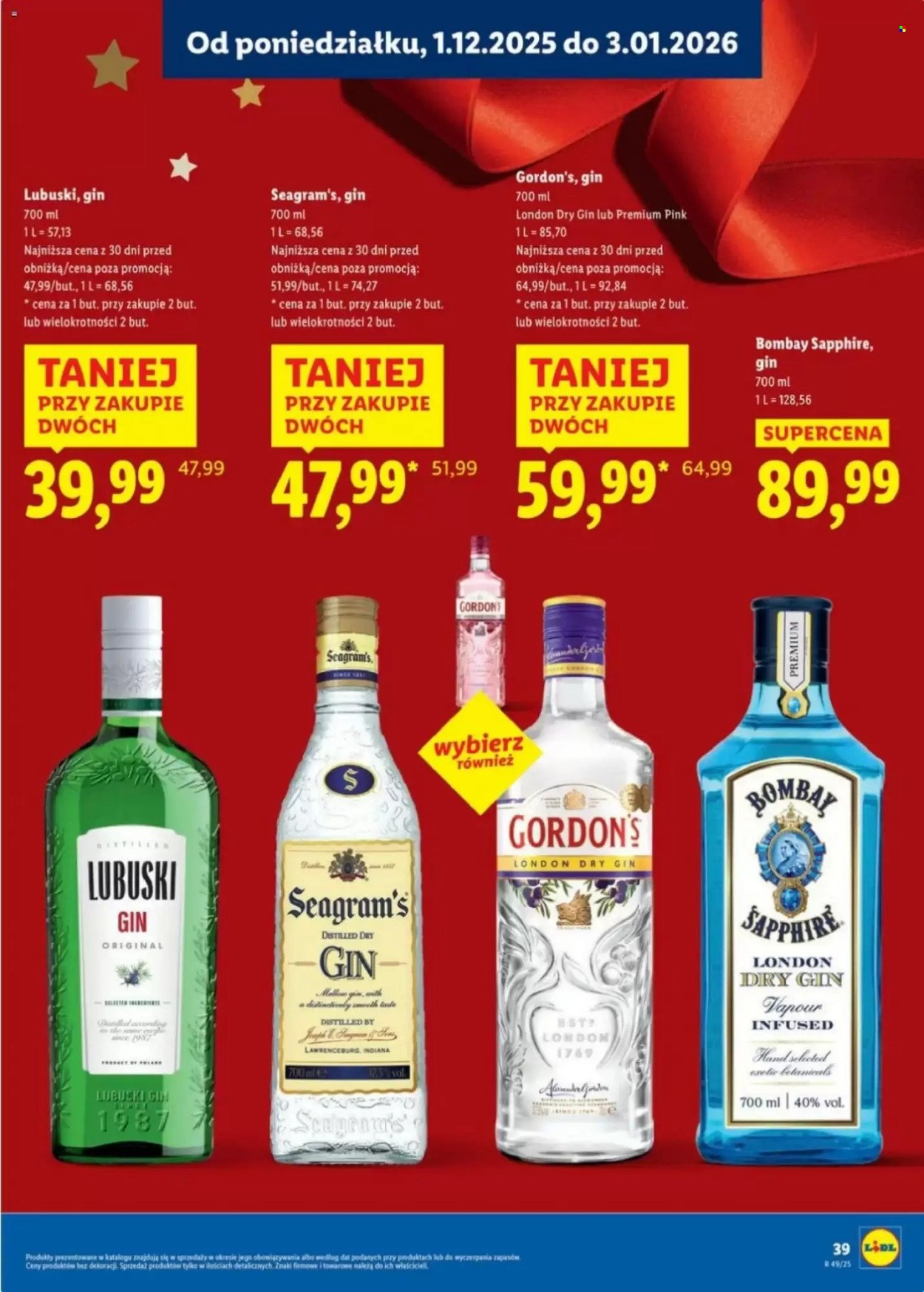 Gazetka Lidl - 1.12.2025 - 3.01.2026. Strona 39