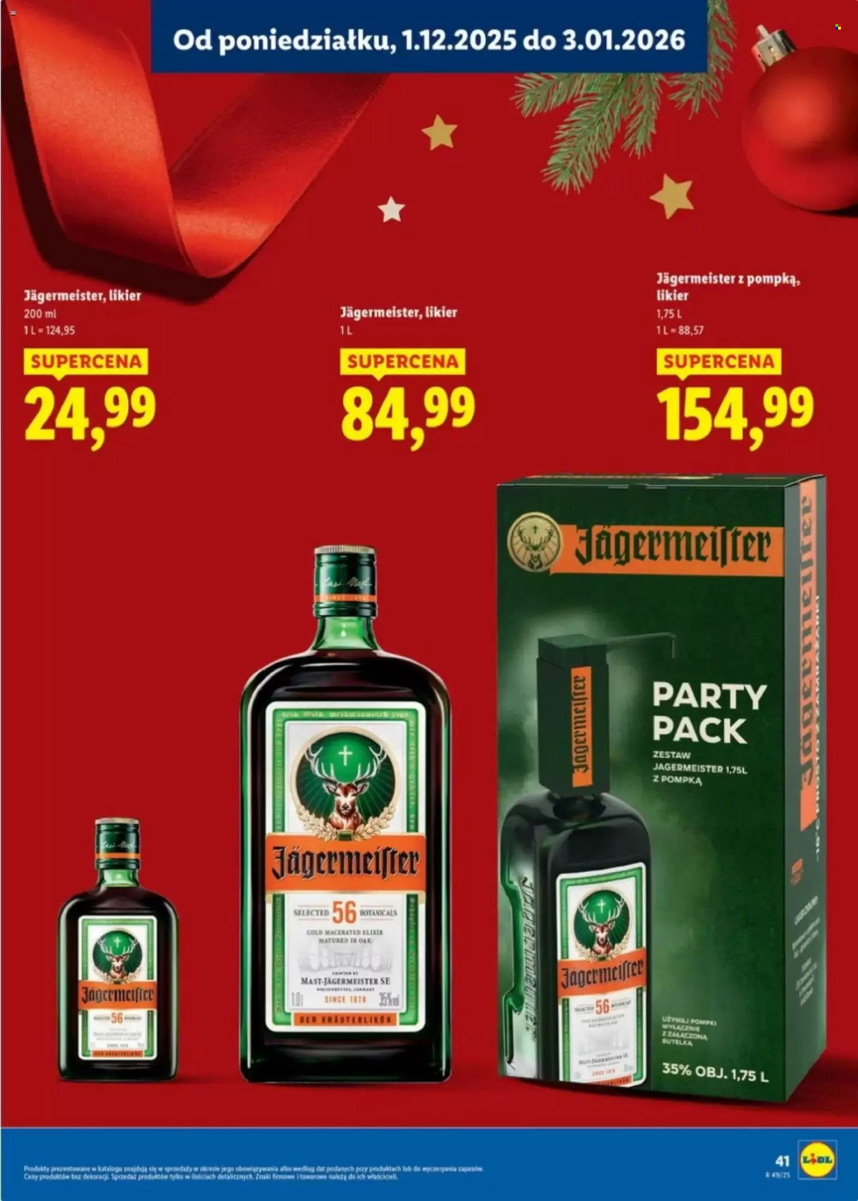 Gazetka Lidl - 1.12.2025 - 3.01.2026. Strona 41