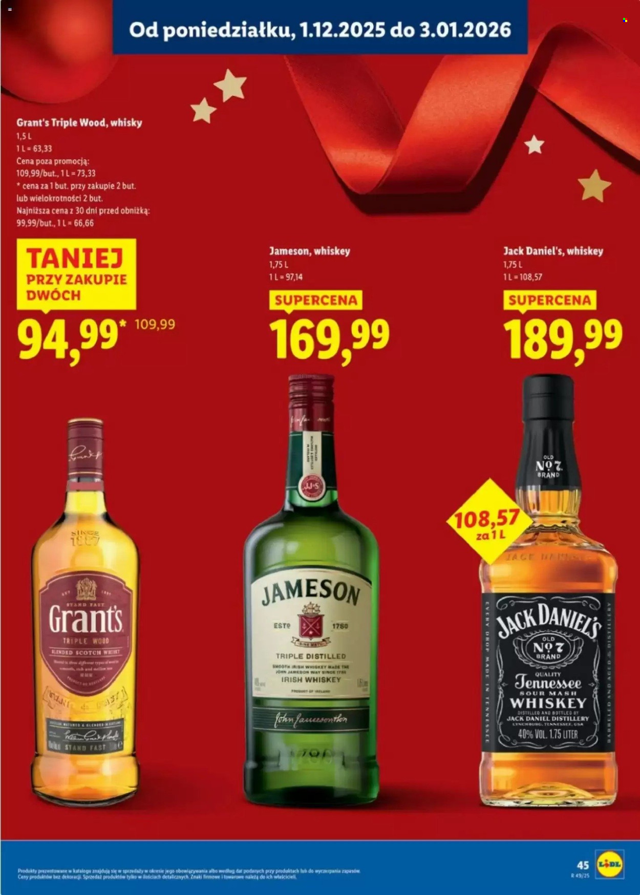 Gazetka Lidl - 1.12.2025 - 3.01.2026. Strona 45