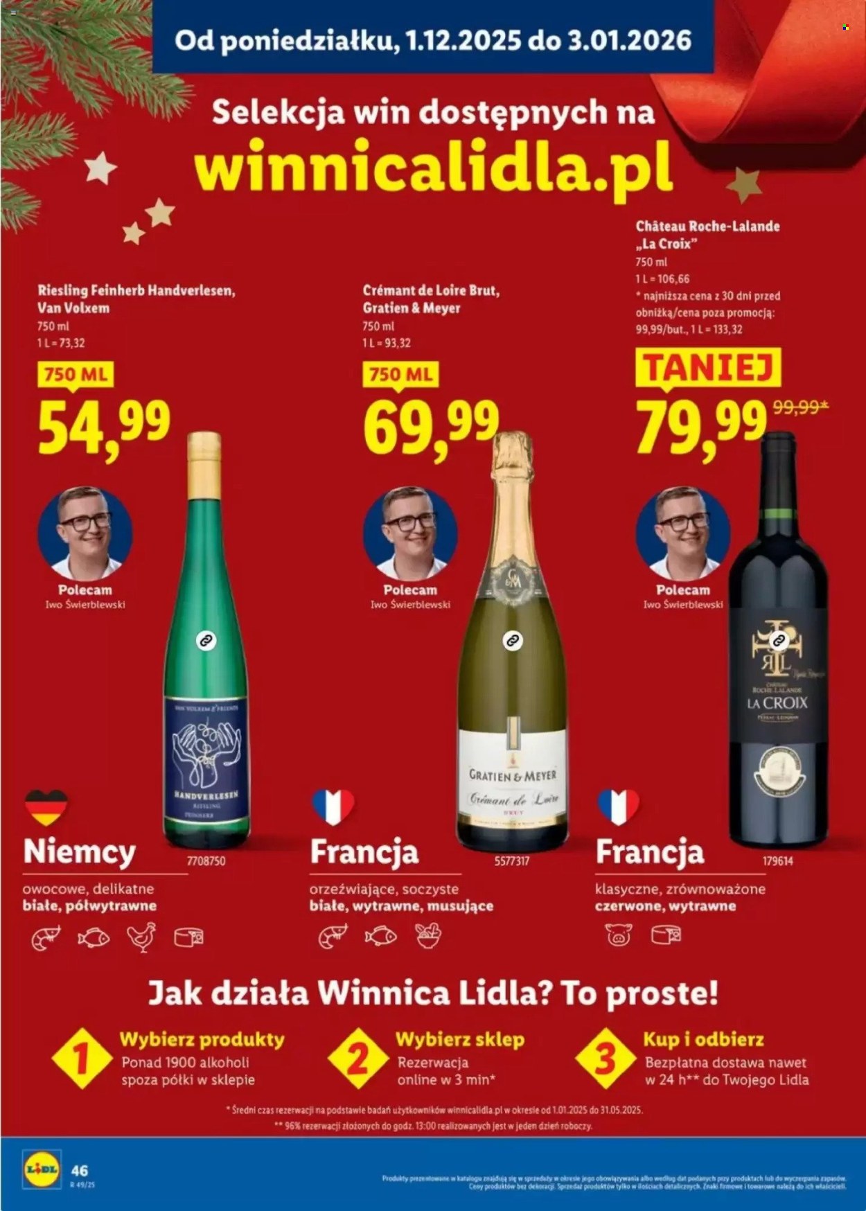 Gazetka Lidl - 1.12.2025 - 3.01.2026. Strona 46