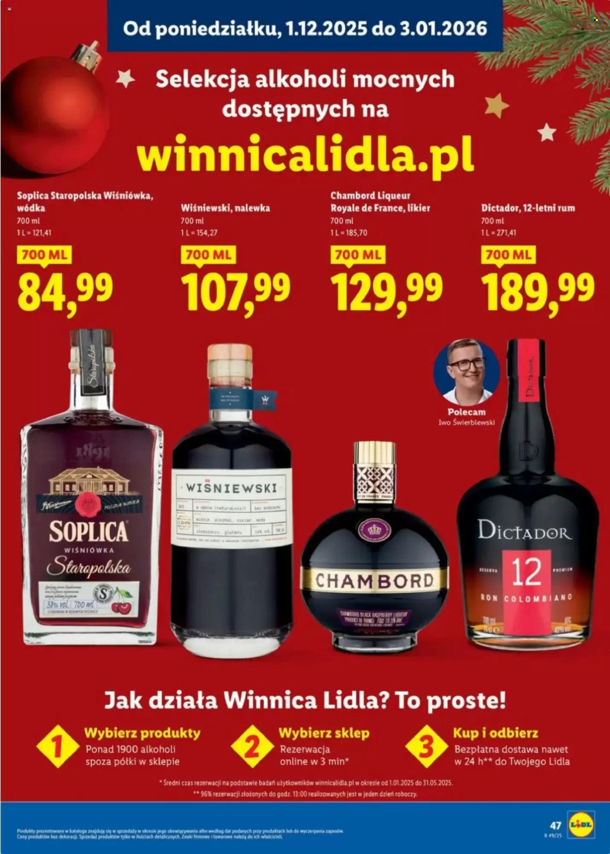 Gazetka Lidl - 1.12.2025 - 3.01.2026. Strona 47