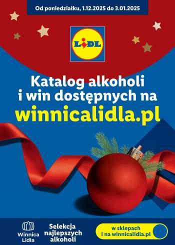 Gazetka Lidl - 1.12.2025 - 3.01.2026.
