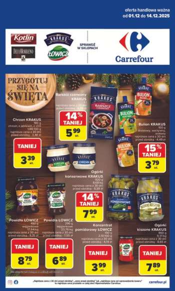 Gazetka Carrefour - 1.12.2025 - 14.12.2025.