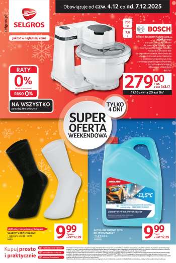 Gazetka Selgros - 4.12.2025 - 7.12.2025.