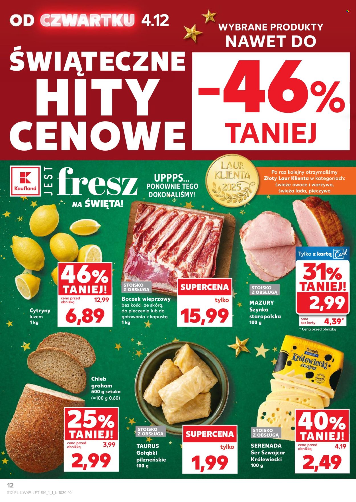 Gazetka Kaufland - 4.12.2025 - 9.12.2025. Strona 12