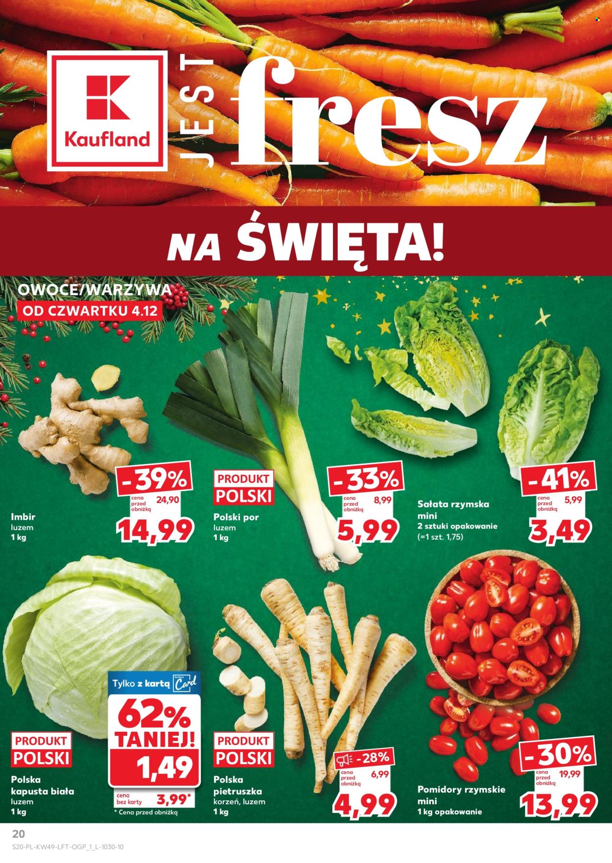 Gazetka Kaufland - 4.12.2025 - 9.12.2025. Strona 20