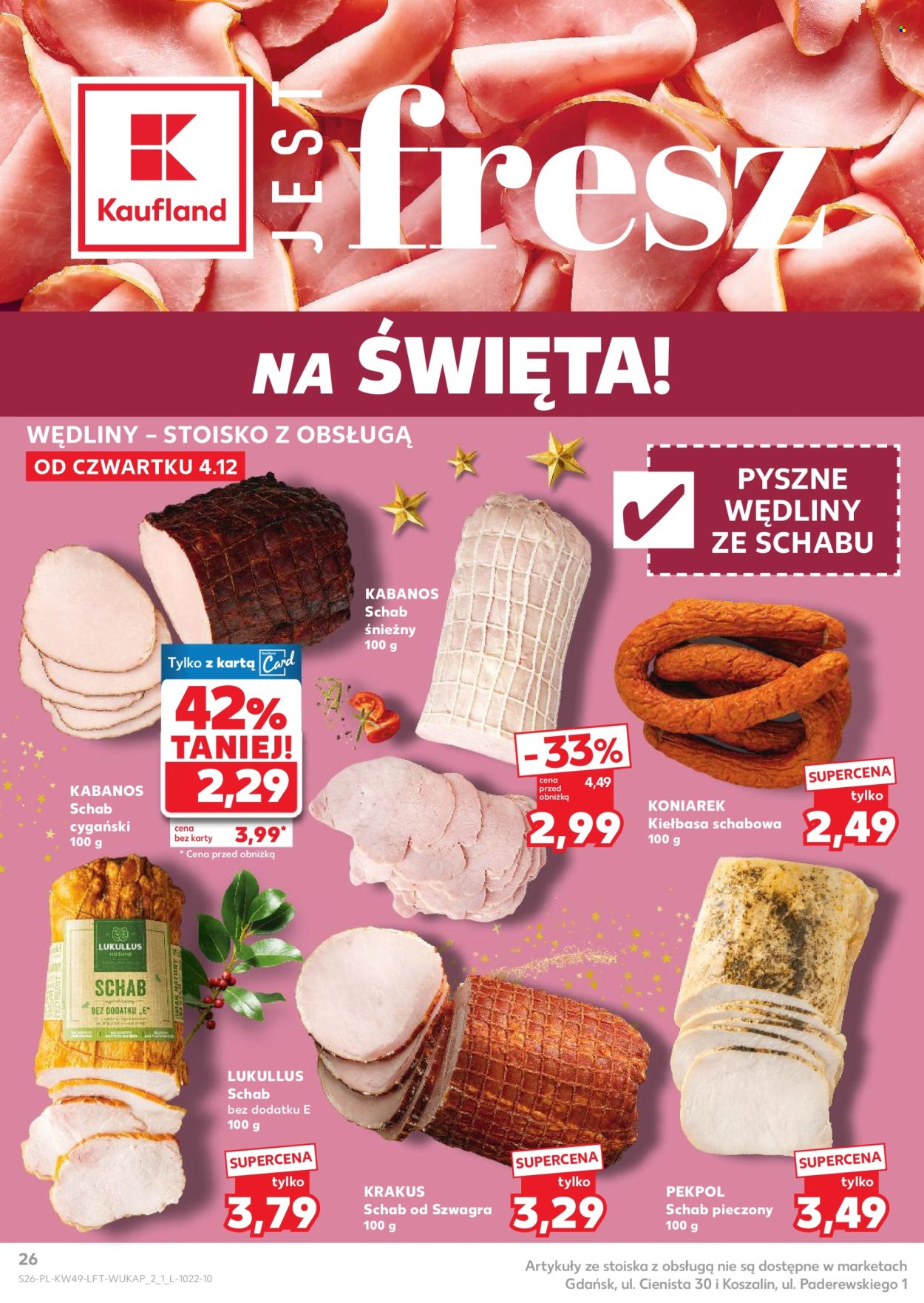 Gazetka Kaufland - 4.12.2025 - 9.12.2025. Strona 26