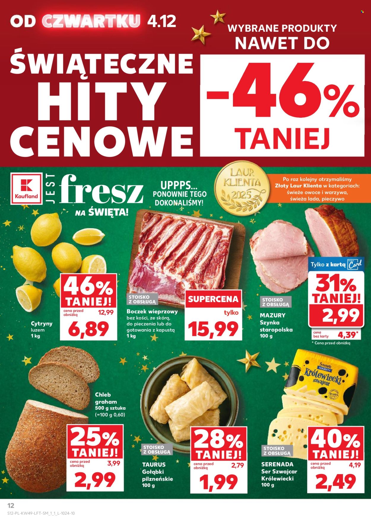 Gazetka Kaufland - 4.12.2025 - 9.12.2025. Strona 12