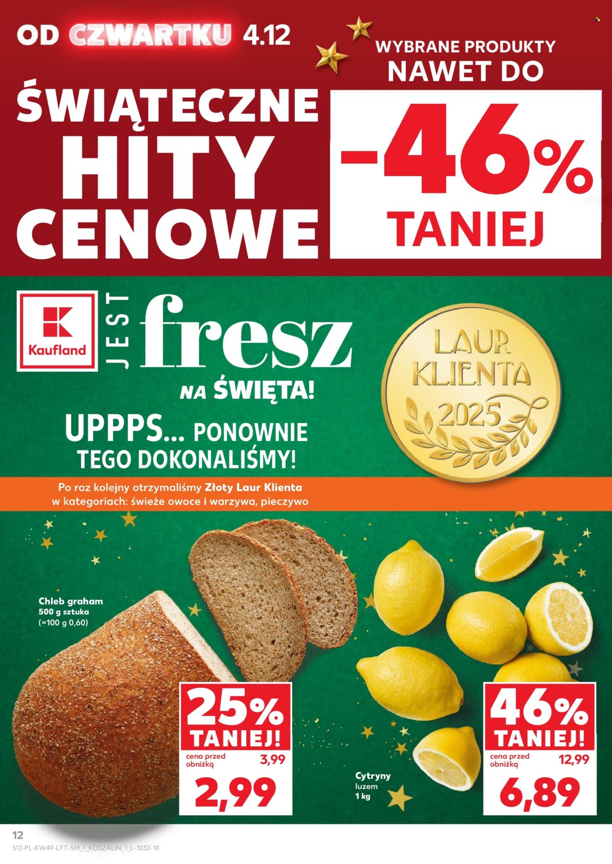 Gazetka Kaufland - 4.12.2025 - 9.12.2025. Strona 12