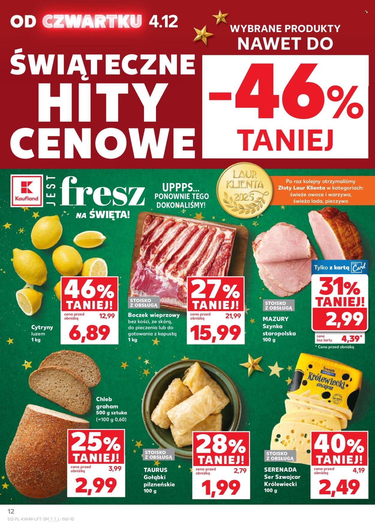 Gazetka Kaufland - 4.12.2025 - 9.12.2025. Strona 12