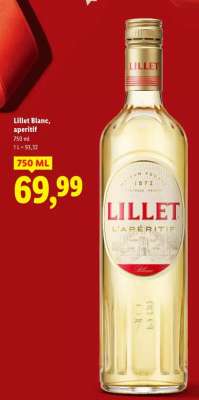 Lillet Blanc, aperitif