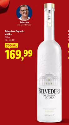 Belvedere Organic, wódka