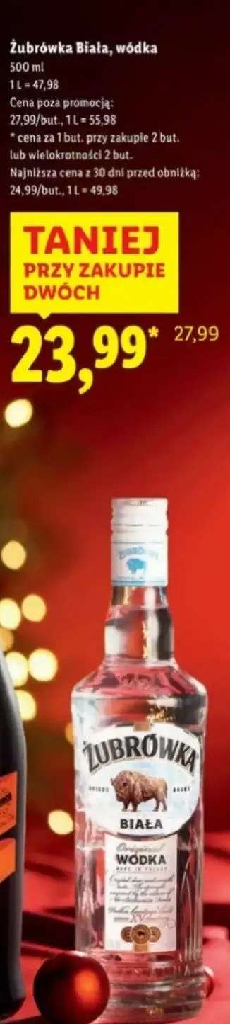 ŻUBRÓWKA BIAŁA Wódka