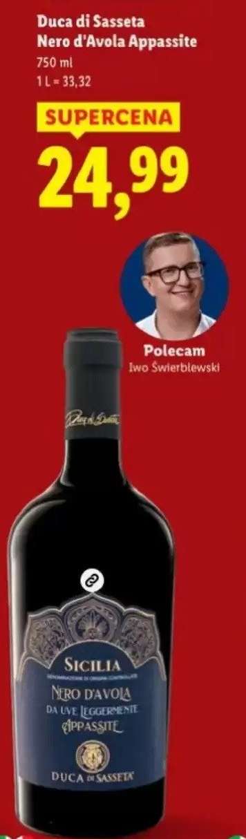 Duca di Sasseta Nero d'Avola Appassite