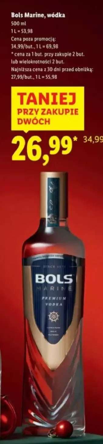 BOLS MARINE Wódka