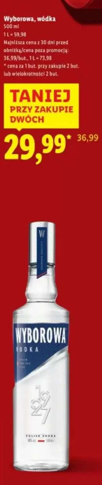 Wyborowa, wódka 500 ml