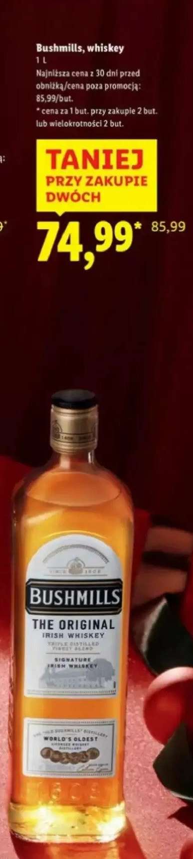 Bushmills, whiskey 1 l