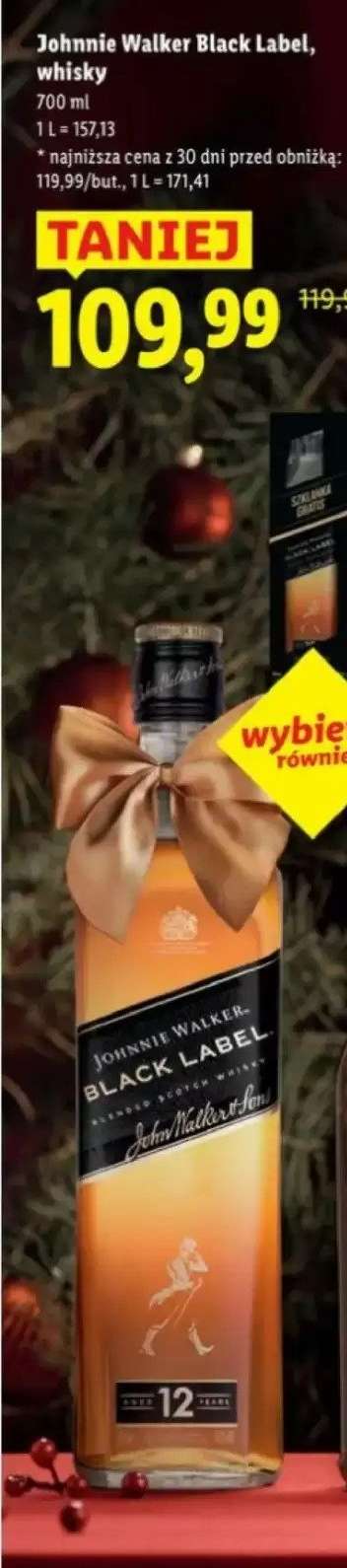 JOHNNIE WALKER BLACK LABEL Whisky