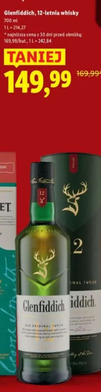 Glenfiddich 12-letnia whisky