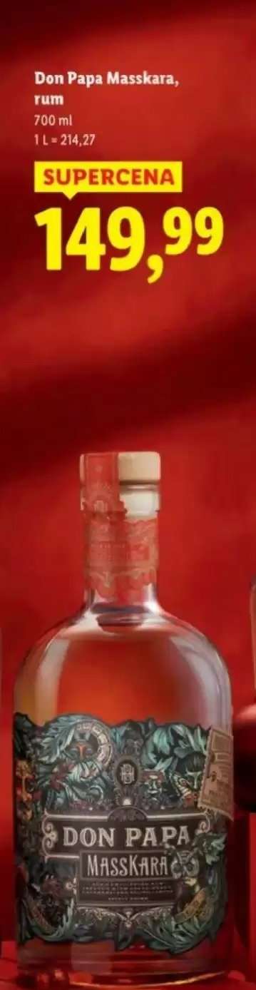 Don Papa Masskara, rum