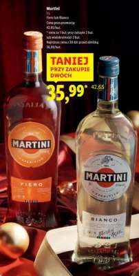 Martini Fiero lub Bianco