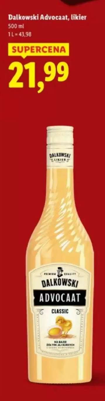 Dalkowski Advocaat, likier